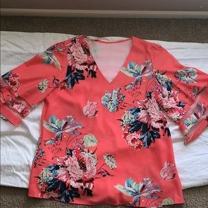 Women's V Neck Blouse
